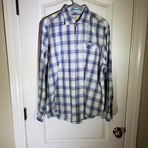 TOMMY BAHAMA JEANS MENS BUTTON DOWN SIZE L